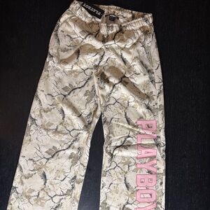 PLAYBOY Camouflage joggers